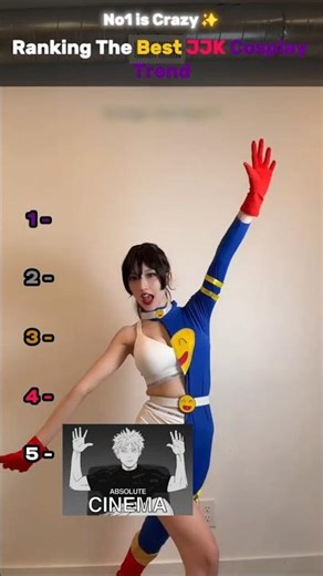 Ranking The Best JJK Cosplay Ever part 3 #cosplay