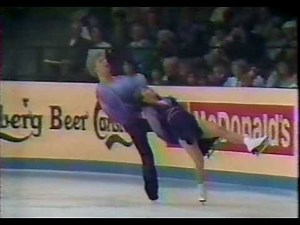 Torvill & Dean (GBR) - 1984 Worlds, Ice Dancing, Free Dance (US, CBS) ("Bolero")