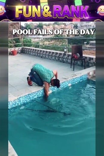TOP 5 Pool Fails (10/10 Friction Fail!) 💦 #shorts