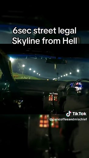 6-Second Street Legal Skyline: Nissan R33 Skyline from Hell