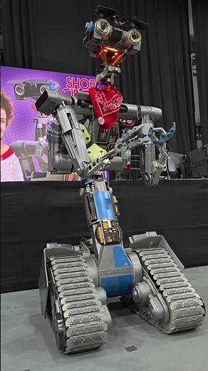 Johnny 5 is announcing something very special…🤖