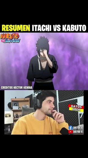 🍥 RESUMEN de la Pelea de Itachi, Sasuke y Kabuto 🤨 Naruto Shippuden Creditos Hectos Uchiha y Datos GeeK #hinata #hashirama #madara #nagato #sasuke #itachi #naruto #jiraiya #narutoedit #Anime #narutoshippuden #danielcriss23