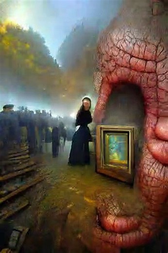 In my Mind - Abstract Surreal Video Art created by Artificial Intelligence