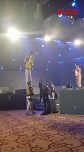 124K views · 646 reactions | Fire fighter quenches fire at the #VGMA23 auditorium after scare. Everyone is fine at the auditorium. #PulseEvents | Pulse Ghana | Facebook