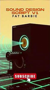 SOUND DESIGN SCRIPT v1