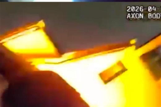 Body camera video shows moment house explodes as NYPD responds to call