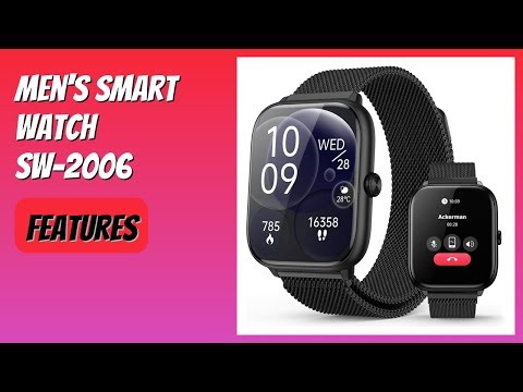 REVIEW (2025): Men's Smart Watch SW-2006. Features
