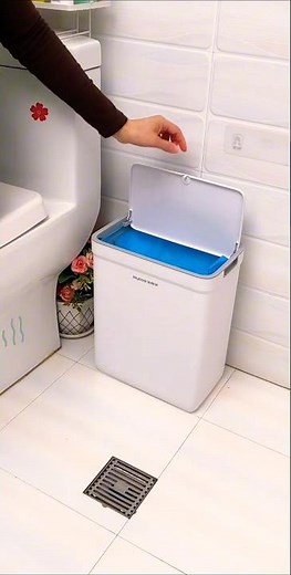 "No-Drill Foldable Bathroom Shelf 🔧 | Smart Appliances,New Gadgets, Home Gadgets,Inventions🙏#shorts