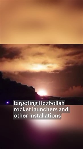 #Israel launched a new wave of airstrikes in #Lebanon on Saturday evening, targeting #Hezbollah rocket launchers and other installations. | China Xinhua News