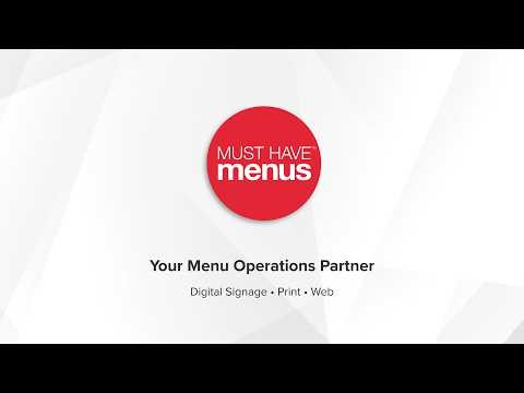The Smarter Way to Manage Restaurant Menus