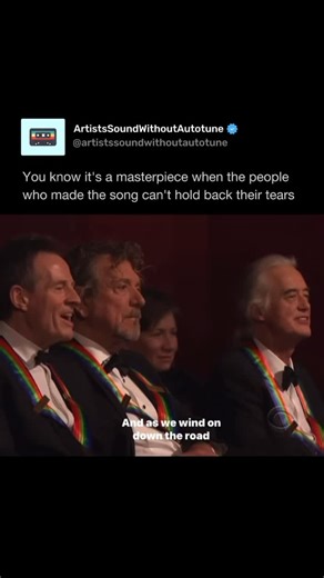 How Artists Sound Without Autotune on Instagram: "That time Heart performed Stairway to Heaven in front of Led Zeppelin. Brought out a choir, took em to church, and brought them to tears #ledzepplin #heart #music #live"