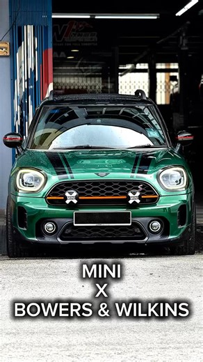 Mini F60 Genuine Bowers & Wilkins Upgrade Stock - Hifi System - 4 channels - 6 speakers Upgraded - Bowers & Wilkins Speakers - 360 watts Harman Kardon Amplifier (small HK) - 12 speakers with 2 Harman Kardon Subwoofers - New Hardness - Original Harman Kardon Speaker Covers #mini #bowerswilkins #bcs #originalsoundsystem | BCS - BMW Coding Specialist