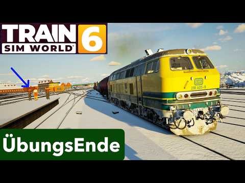 Train Sim World NATO exercise end with BR 218 in UK TSW in German