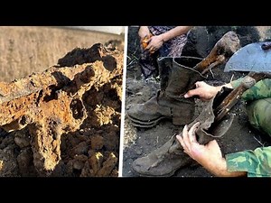 EXCAVATIONS OF GERMAN WWII SOLDIERS
