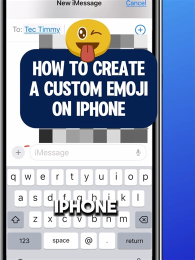 How to Create a Custom Emoji on iPhone 👀 In this video, I show you how you can easily create your own emojis on iPhone using the Genmoji feature of Apple Intelligence. It's so fun! #iphonetips #genmoji #emoji #techtips #howto #iphone #techtok