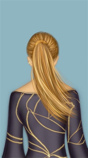 #procreatetutorial #digitalart #hairdrawing #procreatehair #ipadart #artprocess #chillart