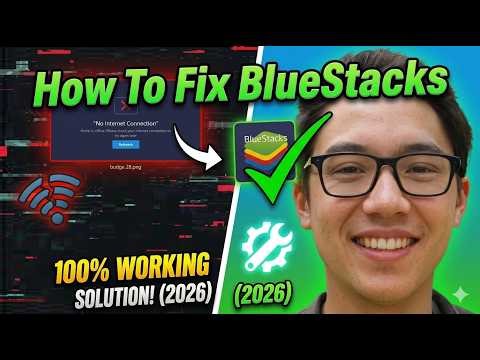 How To Fix BlueStacks “You Are Offline” Error (2026) - Quick Guide