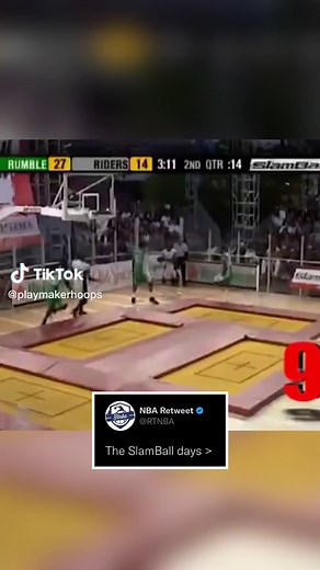 We need Slam Ball back🙏 #playmaker #basketball