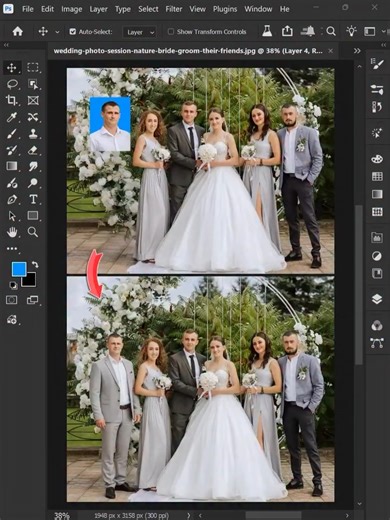 Adobe Photoshop 2025 – Tips for adding people to photos using Ai Google Nano Banana Follow @thephotoshopguide for the Latest Photoshop Tutorials & Tips 💻 ➡ @thephotoshopguide ➡ @thephotoshopguide ➡ @thephotoshopguide @ducthangds #photoshop #photoshoptutorial #graphicdesign #design #designer #graphic #adobe | The Photoshop Guide