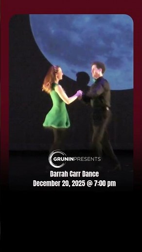 Celtic Christmas Celebration by Darrah Carr Dance here at the Grunin Center