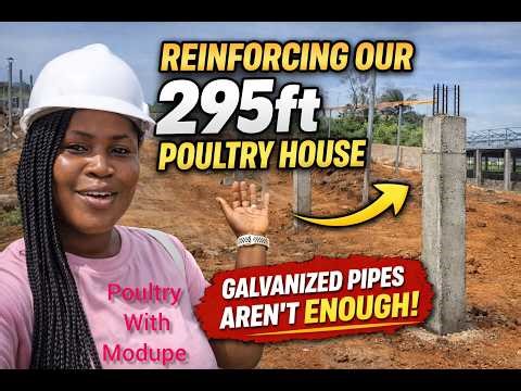 Why We Added Concrete Pillars to Our 295ft Poultry House (Smart Farm Expansion)