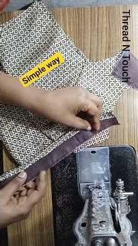 ഏറ്റവും എളുപ്പത്തിൽ Belt ഉള്ള Saree Blouse തയ്ക്കാൻ പഠിക്കാം #blouse # sewing @ thread n touch❤️✂️❤️
