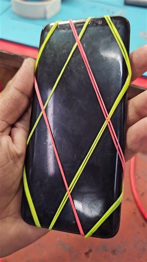 Display पर रबर लगाने का यूनिक तरीका #shorts