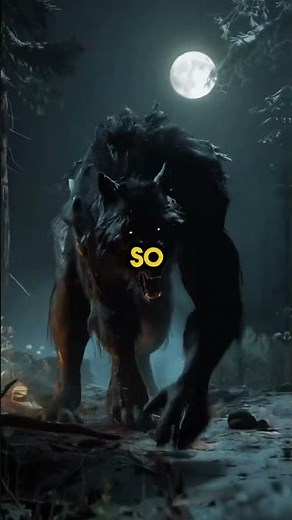 An explorer recorded the real howl of a werewolf… #werewolf