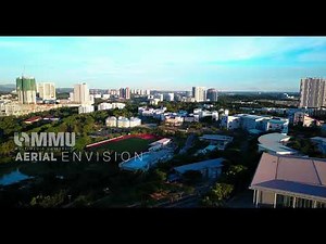 Aerial View of Multimedia University (MMU) Melaka Campus, Malaysia
