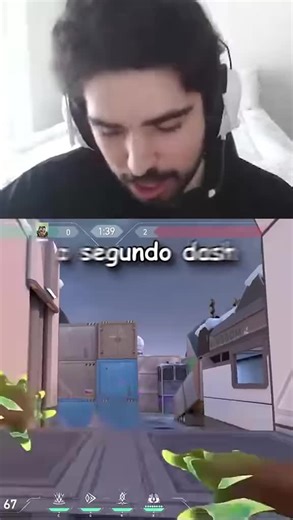 Aspas testando a Waylay no Valorant