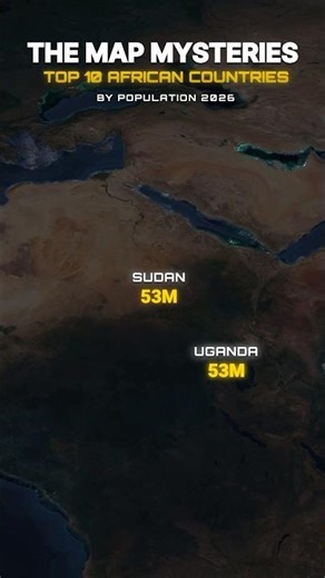 Top 10 Most Populous African Nations 2026 👥📈