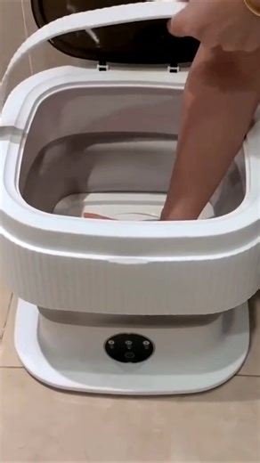 Bucket folding washing machine #besthomegadgets #bucketwashingmachine #coolgadgets #reelsviral