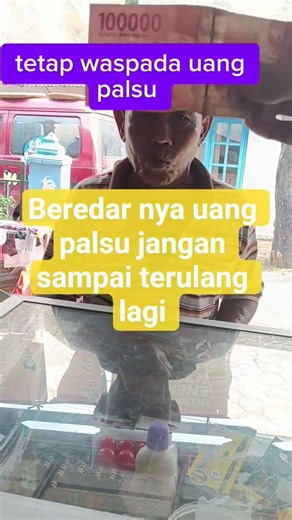waspadai beredar nya uang palsu #warungsembako #bisnesmodalkecil