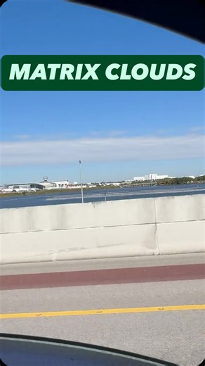 Branden Allen | Fake clouds Over Airport Covering Up Alien Ships🛸☁️ #fyp #alien #clouds #airport #wakeup | Instagram
