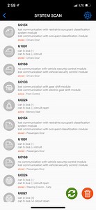 Comms codes no one has any idea on how to fix along with...