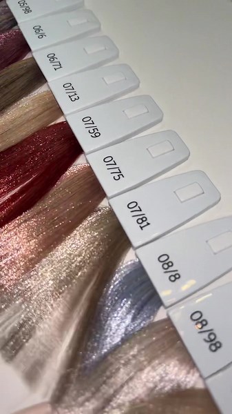 Shinefinity Hair Color Chart: Wella Glaze Shades & More