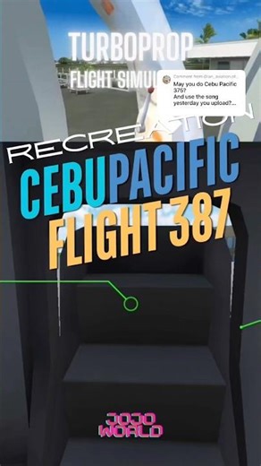 TFS : Recreation Cebu Pacific Flight 387