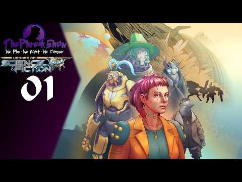 Let's Play Heroes Of Science And Fiction - Part 1 - Moleissar Returns! Former Silence Of The Siren!