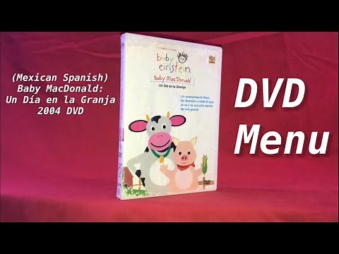 Baby MacDonald: Un Día en la Granja 2004 DVD Menu