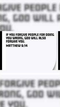 The Power of Forgiving People