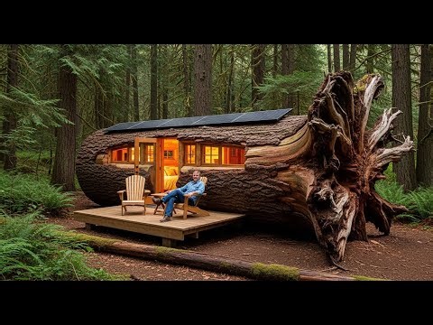 Building the Ultimate Cozy Forest Shelter | Luxury Bushcraft Cabin Alone