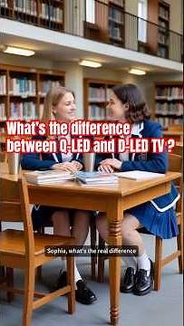 What is the Difference Between QLED TV and DLED TV? QLED vs DLED Explained in 60s.