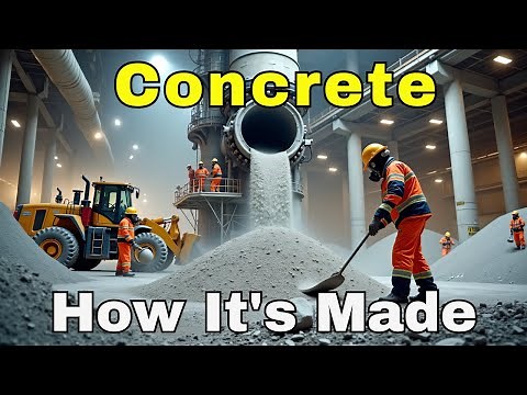 How Concrete Is Made – The World’s Hidden Foundation