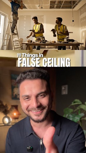 Planning a false ceiling? Wait! ⚠️ Before you start, know these 11 expert tips that can save you from costly mistakes. ▫️ Material Selection: • Indoors → Use POP or Gypsum Board • Bathrooms → Go for MR-grade Gypsum or PVC • Outdoors → Only PVC (for moisture & weather resistance) ▫️ Ceiling Height Matters: • Don’t drop your ceiling just to hide beams. • Try curved designs or PVC bands — beams get hidden, and height stays intact! ▫️ Installation Basics: • Channels every 2 feet apart. • Maintain 4–