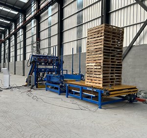 [Hot Item] Woodworking Packing Machine American Type Wood Pallet Automatic Nailing Production Line