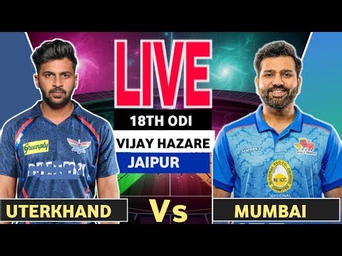 Mumbai vs Uttarakhand, Group C Live Match Commentary Live Score | MUM VS UK VIJAY HAZARE