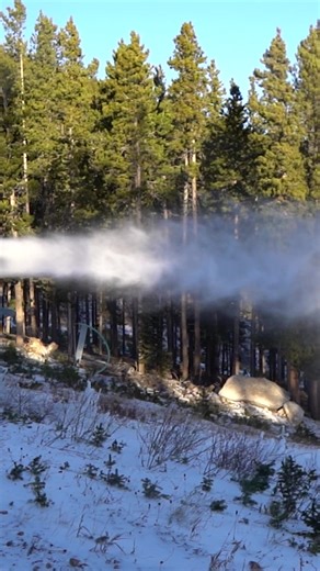 Snowmaking has officially started! | Red Lodge Mountain