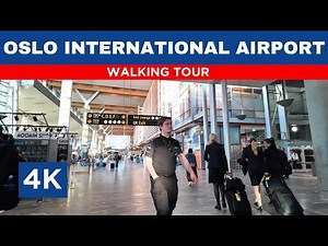 Oslo Airport, Norway | Gardermoen Airport (OSL) |International Airport | Walking Tour Oslo Airport