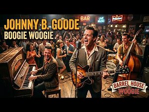 Chuck Berry - Johnny B. Goode | Barrelhouse Boogie Woogie Performance (Rock & Roll Energy)