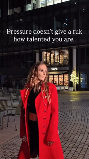 Pressure doesn’t give a fuk how talented you are. It doesn’t care how hard you worked. It doesn’t care how much you want it. It doesn’t care about potential. Pressure only exposes one thing: whether your system can actually hold what you’re asking for. That’s the game everyone’s playing. Most people just don’t realise it. | Emma Gibbs-Ng High Performance Thinking Coach